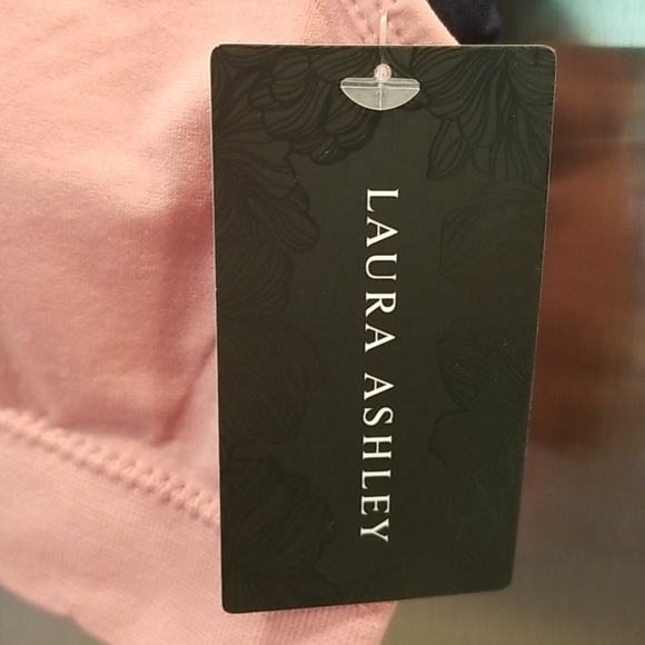 💕LAURA ASHLEY💕 Lace Back Bralettes (2 Pack) Pink & Navy Blue Small S NWT - Picture 10 of 12